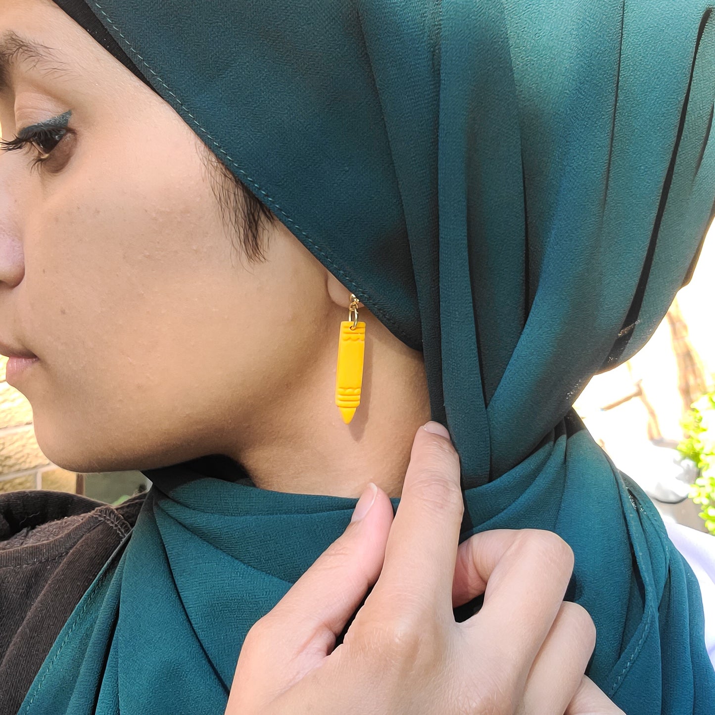 Crayons (Single Earring)