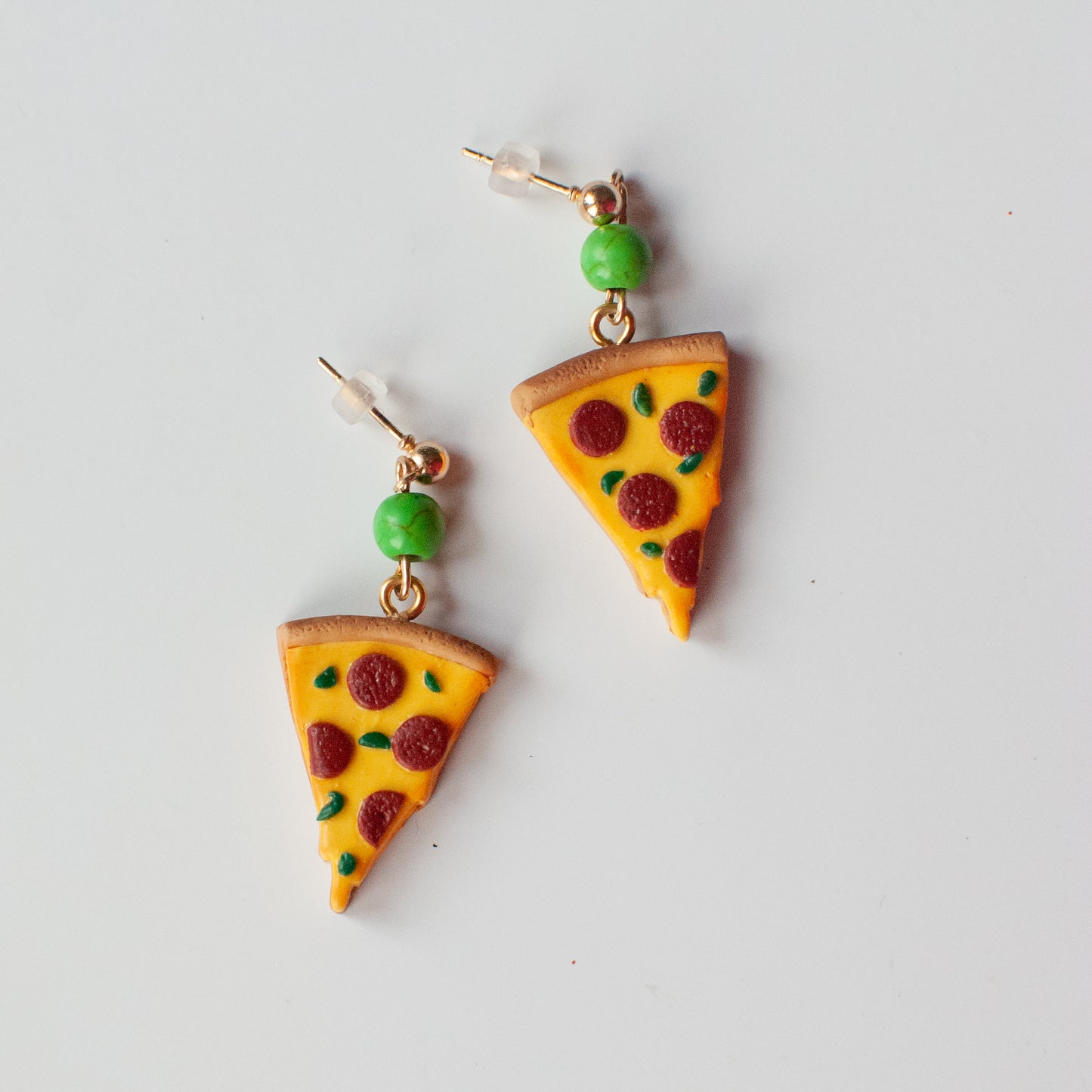 Pizza Earrings and Pins